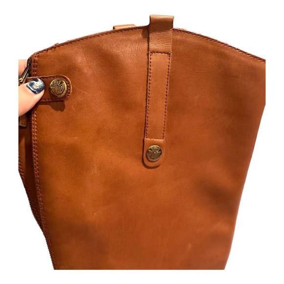 Sam Edelman NWOB Penny Whiskey Leather Riding Boot Size 6.5 Wide Calf - Picture 9 of 11